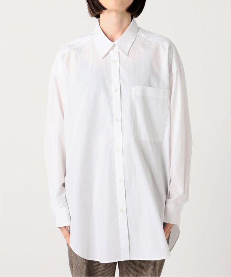 Spick and Span「≪追加≫50コットンオーバーシャツ」|シャツ・ブラウス|