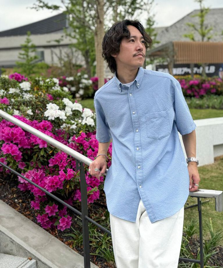 NOLLEY'S goodman「【PrimeFlex DotAir】《吸水速乾》BDシャツ 25SS」|シャツ・ブラウス|