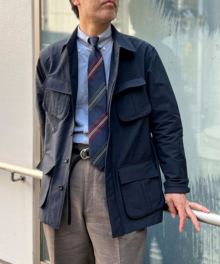 NOLLEY'S goodman「《撥水/ウォッシャブル》リップストップ ストレッチファティーグJK 25SS」|ミリタリージャケット|