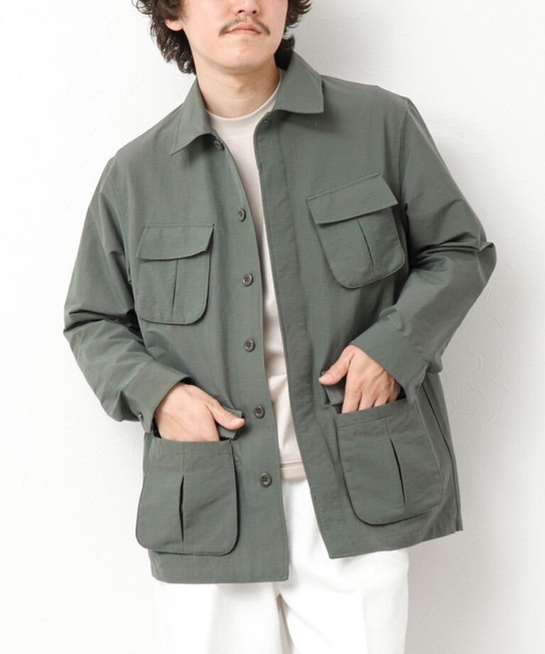 NOLLEY'S goodman「《撥水/ウォッシャブル》リップストップ ストレッチファティーグJK 25SS」|ミリタリージャケット|
