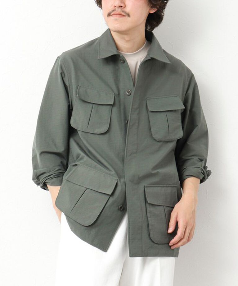 NOLLEY'S goodman「《撥水/ウォッシャブル》リップストップ ストレッチファティーグJK 25SS」|ミリタリージャケット|