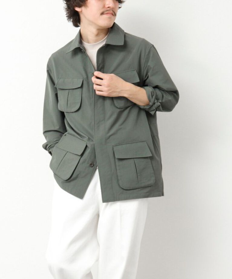 NOLLEY'S goodman「《撥水/ウォッシャブル》リップストップ ストレッチファティーグJK 25SS」|ミリタリージャケット|