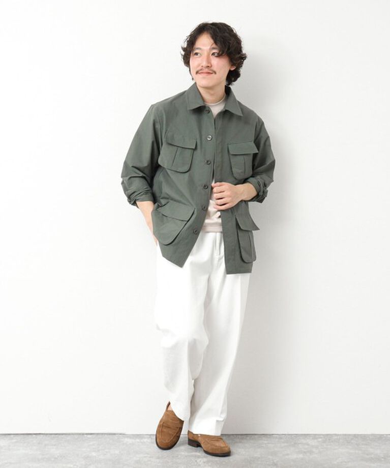 NOLLEY'S goodman「《撥水/ウォッシャブル》リップストップ ストレッチファティーグJK 25SS」|ミリタリージャケット|