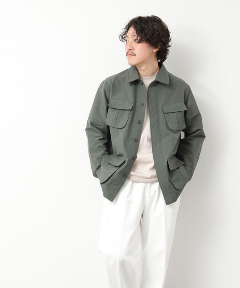 NOLLEY'S goodman「《撥水/ウォッシャブル》リップストップ ストレッチファティーグJK 25SS」|ミリタリージャケット|