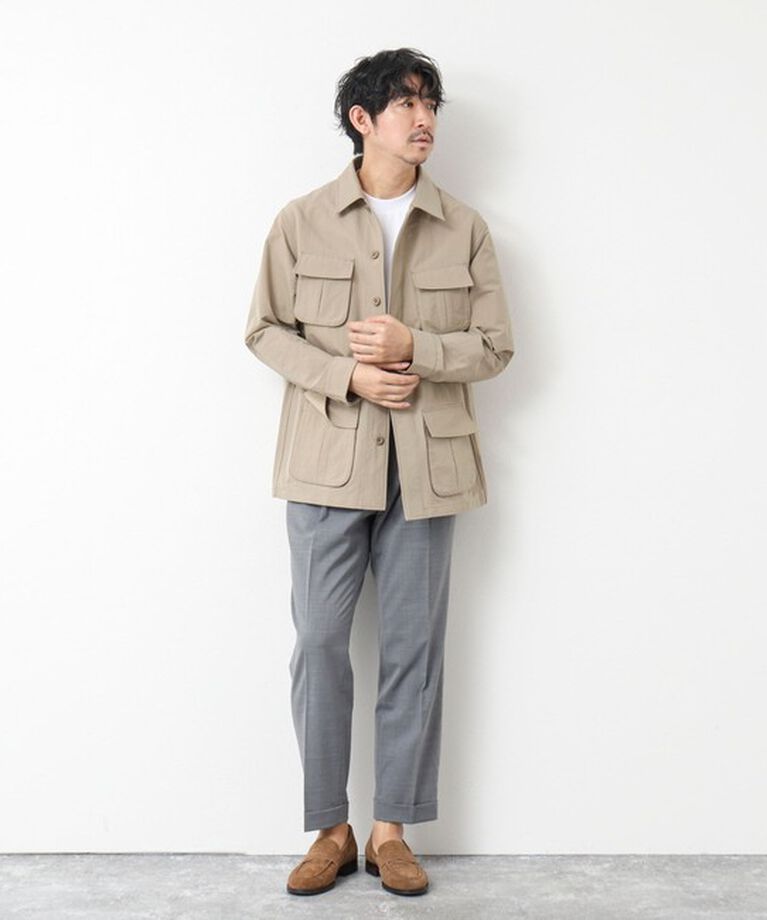 NOLLEY'S goodman「《撥水/ウォッシャブル》リップストップ ストレッチファティーグJK 25SS」|ミリタリージャケット|
