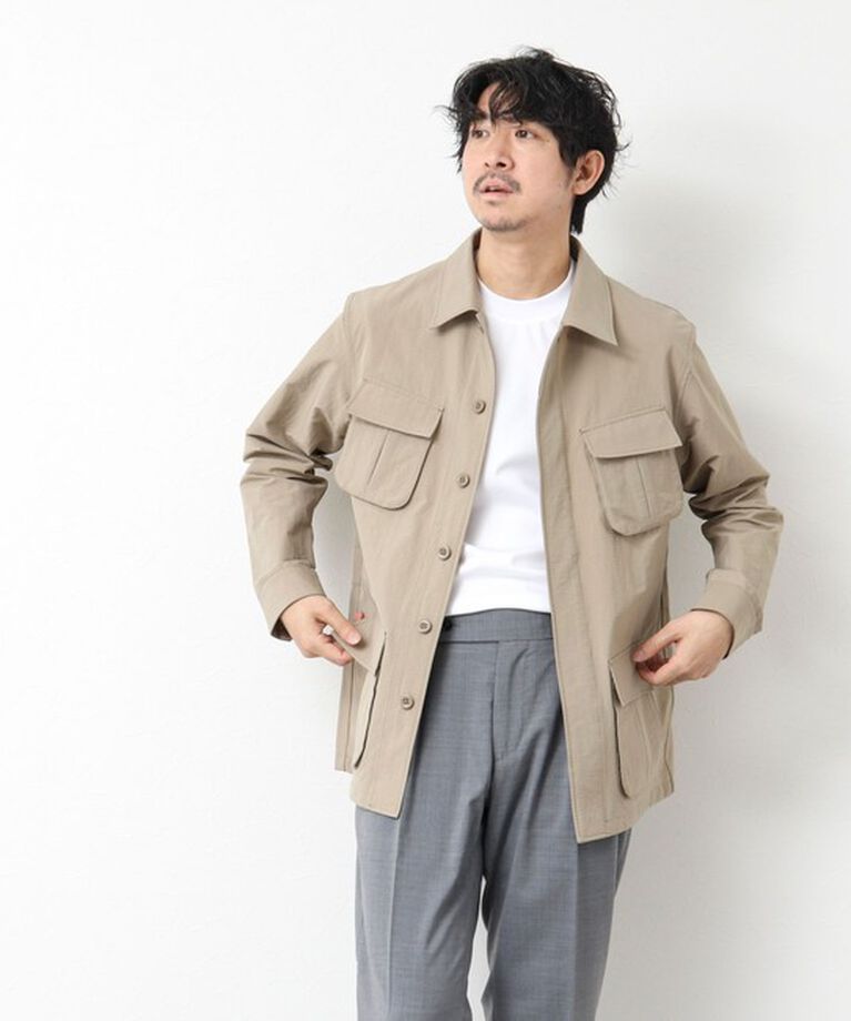 NOLLEY'S goodman「《撥水/ウォッシャブル》リップストップ ストレッチファティーグJK 25SS」|ミリタリージャケット|