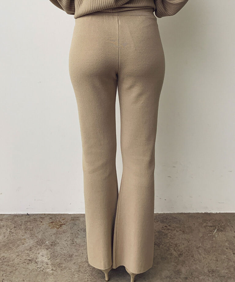 VIS「【セットアップ対応】スリット入りニットパンツ」|その他|