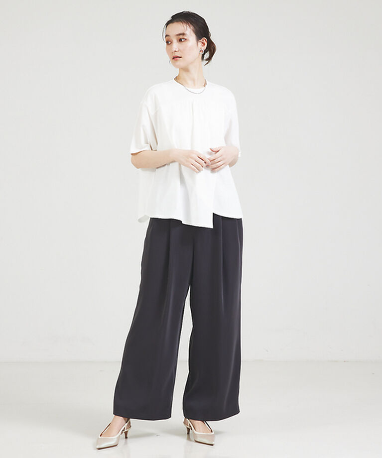 qualite「【セットアップ対応】2タックストレートパンツ」|その他|