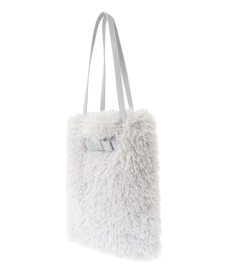 Maison de FLEUR「フェイクファースクエアトートバッグ」|トートバッグ|