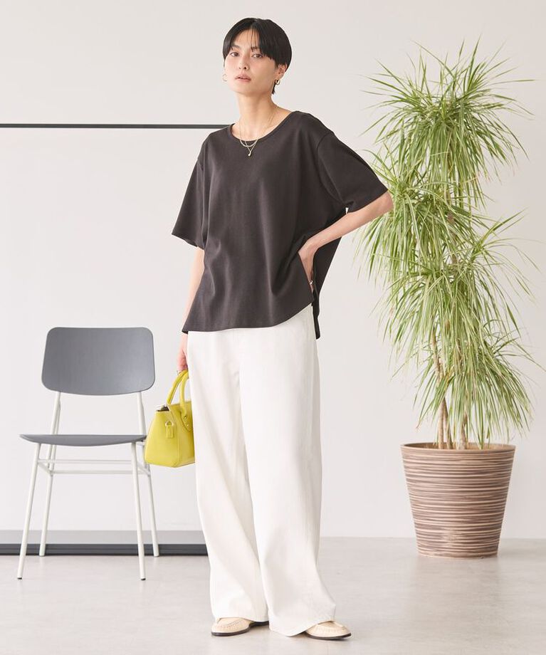 AMERICAN HOLIC「バックスリットTシャツ」|Tシャツ・カットソー|