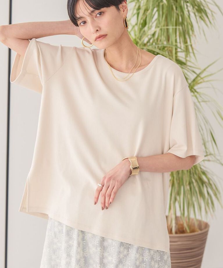 AMERICAN HOLIC「バックスリットTシャツ」|Tシャツ・カットソー|