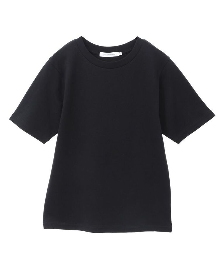 AMERICAN HOLIC「きれいめコットンベーシックTシャツ(5分袖)」|Tシャツ・カットソー|