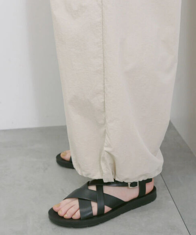 Samansa Mos2 blue「◎ナイロンカーゴパンツ」|その他|