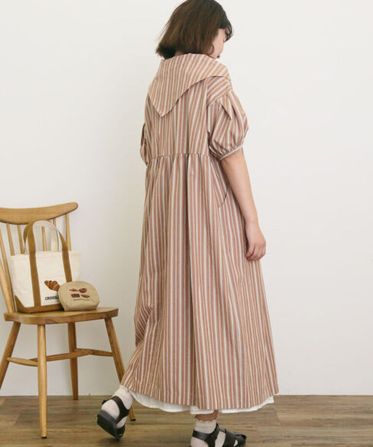 Samansa Mos2「【MAISON KAYSER】三角巾付きワンピース【S/Mサイズ】」|ワンピース|