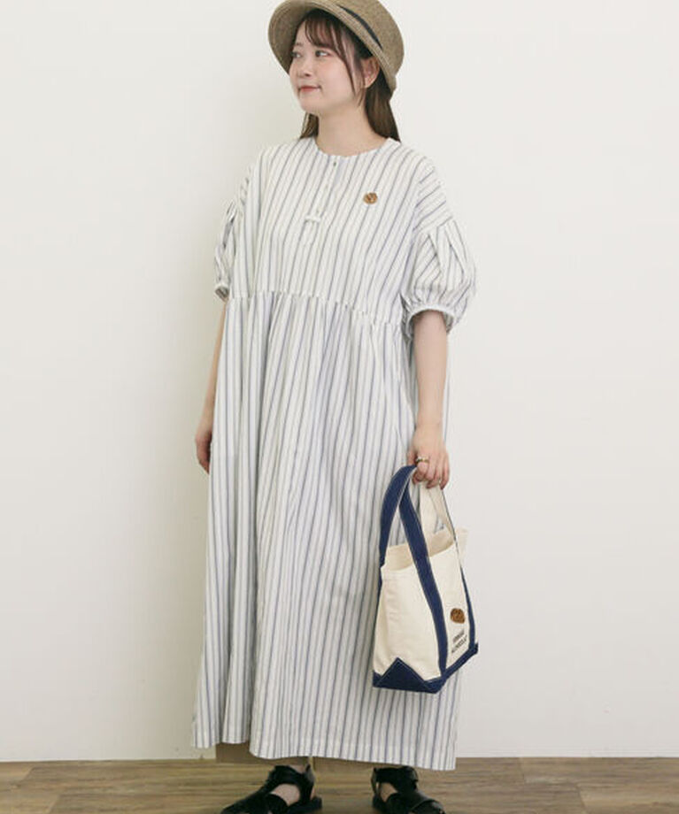 Samansa Mos2「【MAISON KAYSER】三角巾付きワンピース【S/Mサイズ】」|ワンピース|