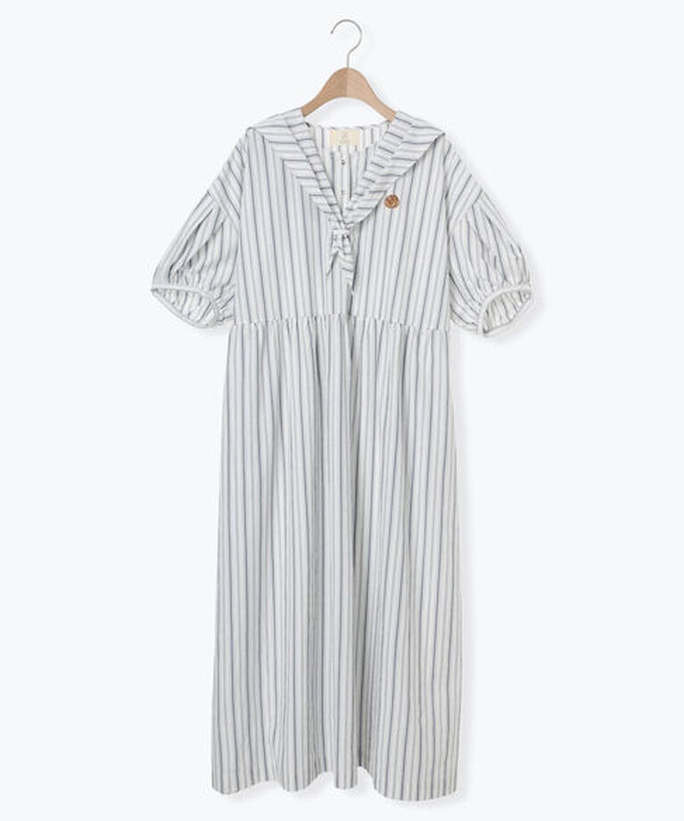 Samansa Mos2「【MAISON KAYSER】三角巾付きワンピース【S/Mサイズ】」|ワンピース|