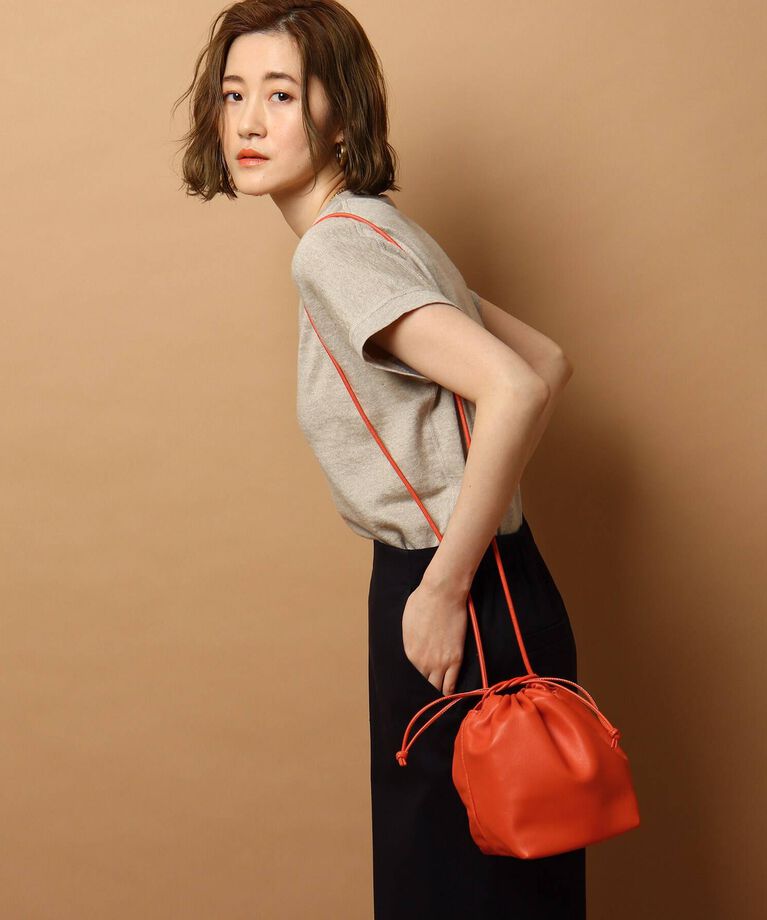 DRESSTERIOR「【CLASSY.12月号掲載】ラムレザーバルーンバッグ」|ショルダー・メッセンジャー|