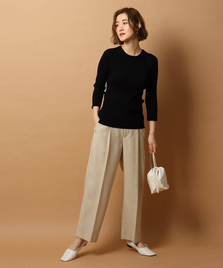 DRESSTERIOR「【CLASSY.12月号掲載】ラムレザーバルーンバッグ」|ショルダー・メッセンジャー|