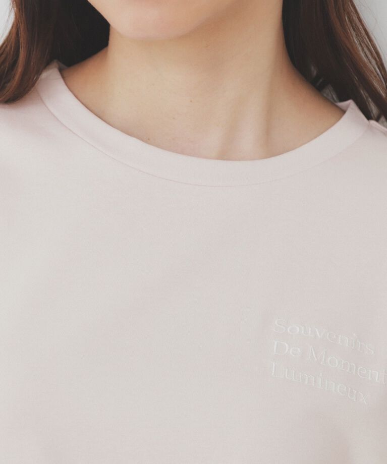index「ロゴ刺繍Tシャツ【UV/接触冷感/洗濯機洗い可】」|Tシャツ・カットソー|