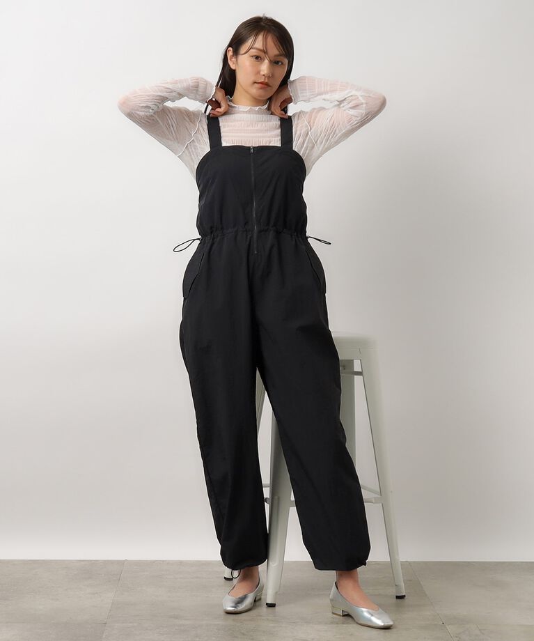 OPAQUE.CLIP「シャーリングシアートップス【洗濯機洗い可】」|Tシャツ・カットソー|