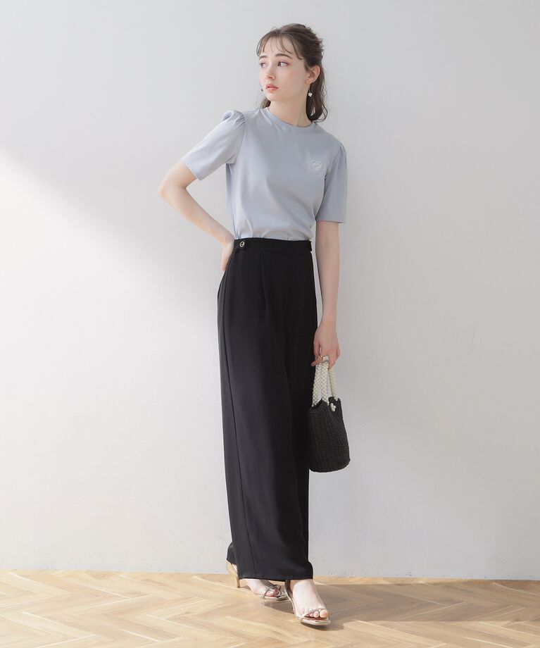 Couture broach「【大人きれいめに着こなせる】サス付き釦デザインパンツ」|その他|