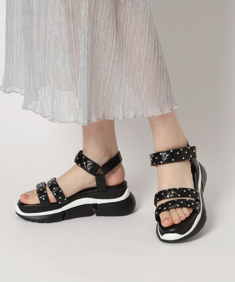 ESPERANZA「ラインストーンスポサン 24SS」|サンダル|