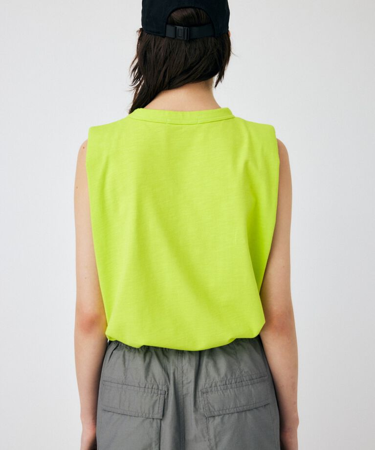 MOUSSY「PADDED SHOULDER タンクトップ」|タンクトップ|