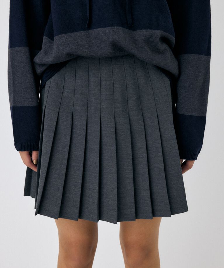 MOUSSY「PLEATED ミニスカート」|スカート|