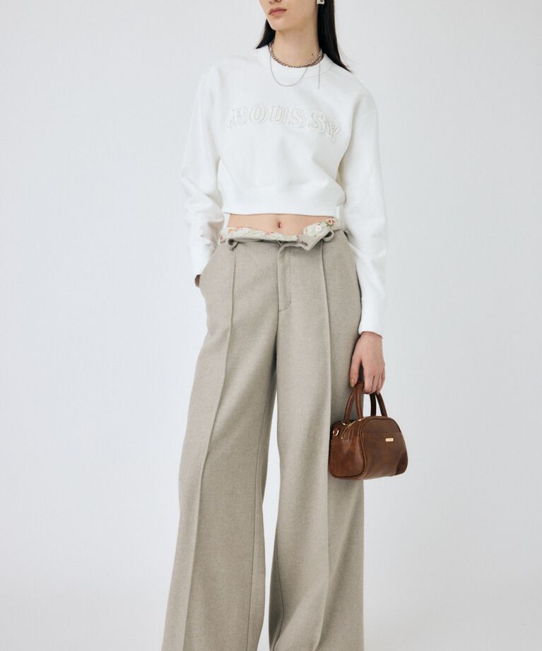 MOUSSY「WIDE トラウザーズ」|その他|L/BEG1