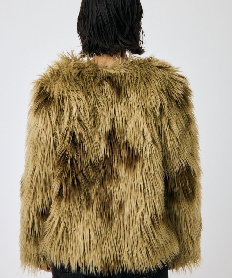 MOUSSY「MESSY FAUX ファーコート」|その他|