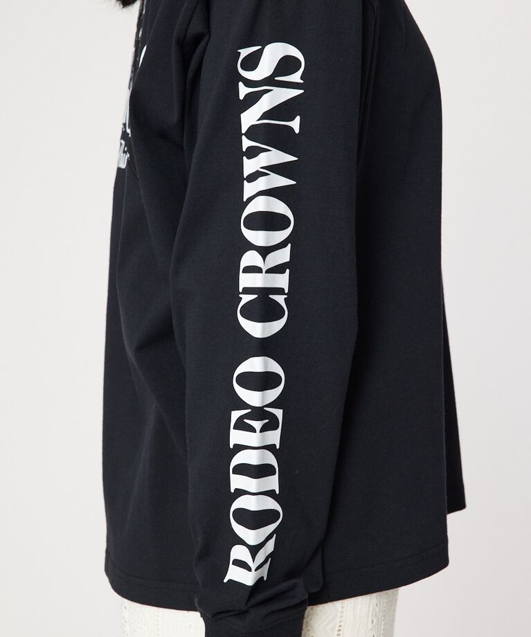 RODEO CROWNS「バンダナスターアップリケL/S Tシャツ」|Tシャツ・カットソー|