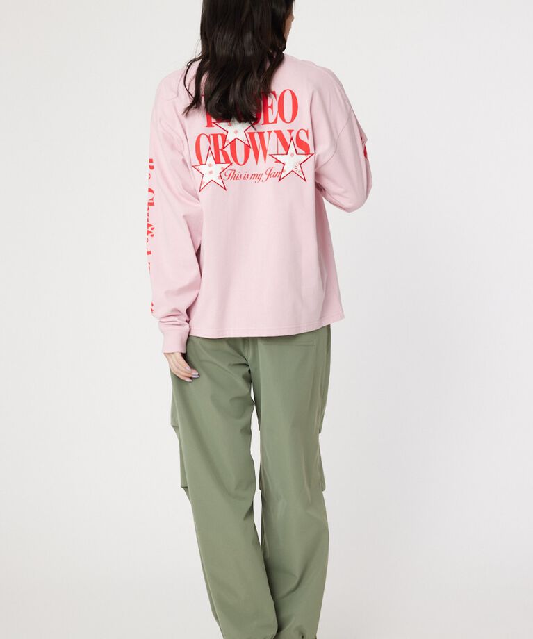 RODEO CROWNS「バンダナスターアップリケL/S Tシャツ」|Tシャツ・カットソー|