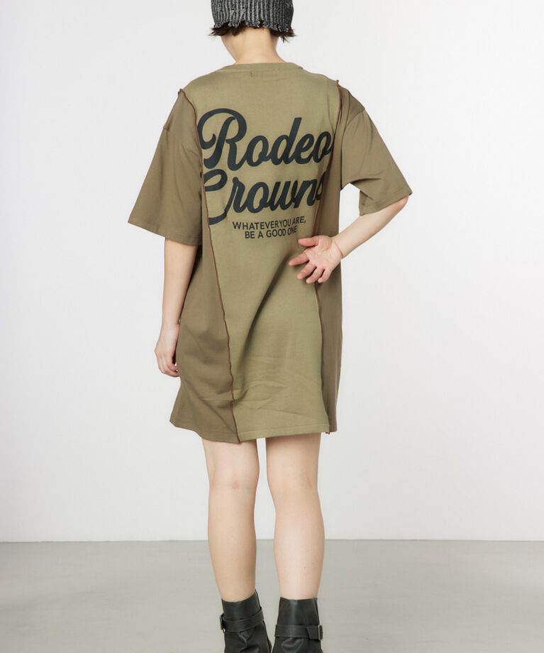 RODEO CROWNS「ドッキングメロウニットワンピース」|ワンピース|