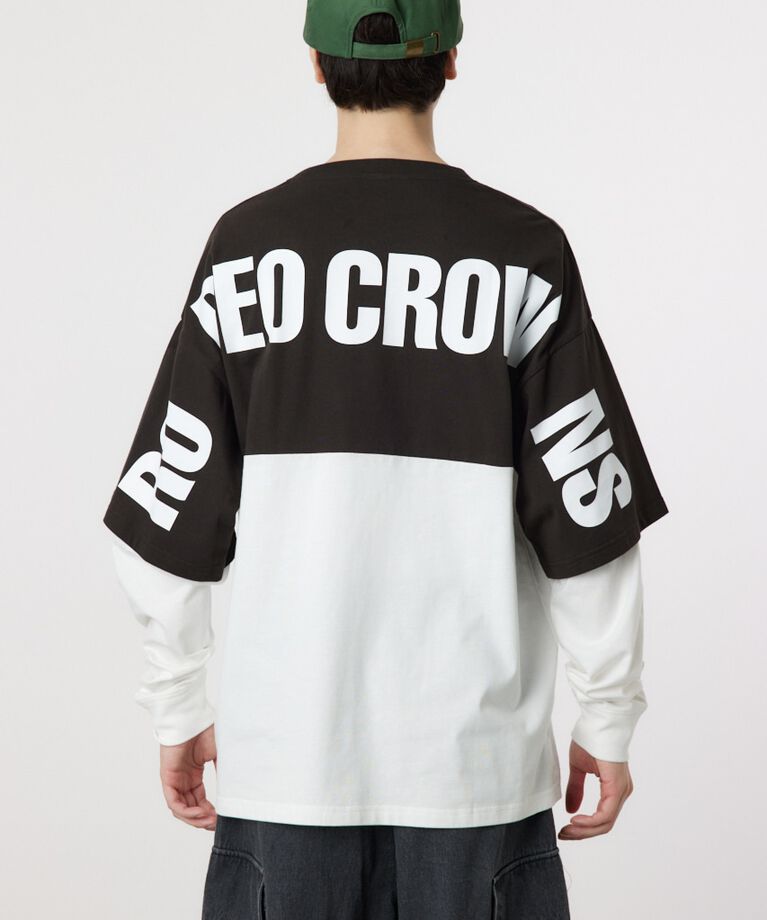 RODEO CROWNS「バイカラーL/S Tシャツ」|Tシャツ・カットソー|
