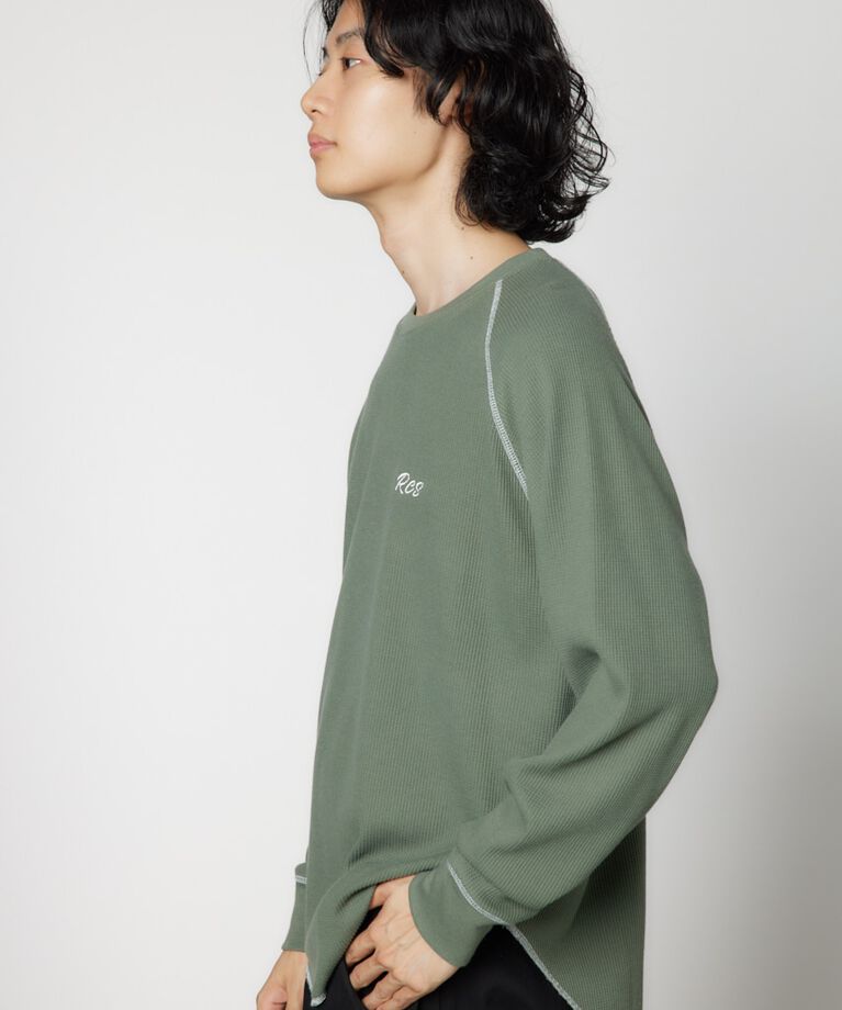 RODEO CROWNS「ステッチワークロングスリーブトップス」|Tシャツ・カットソー|