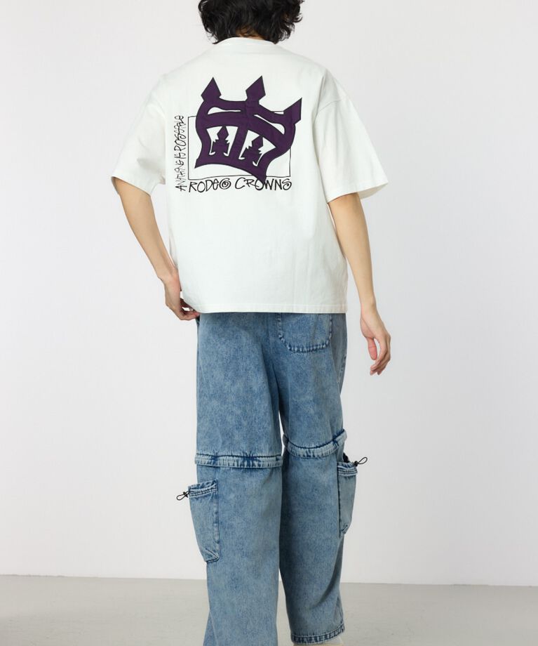 RODEO CROWNS「メンズTagging Big Crownトップス」|Tシャツ・カットソー|