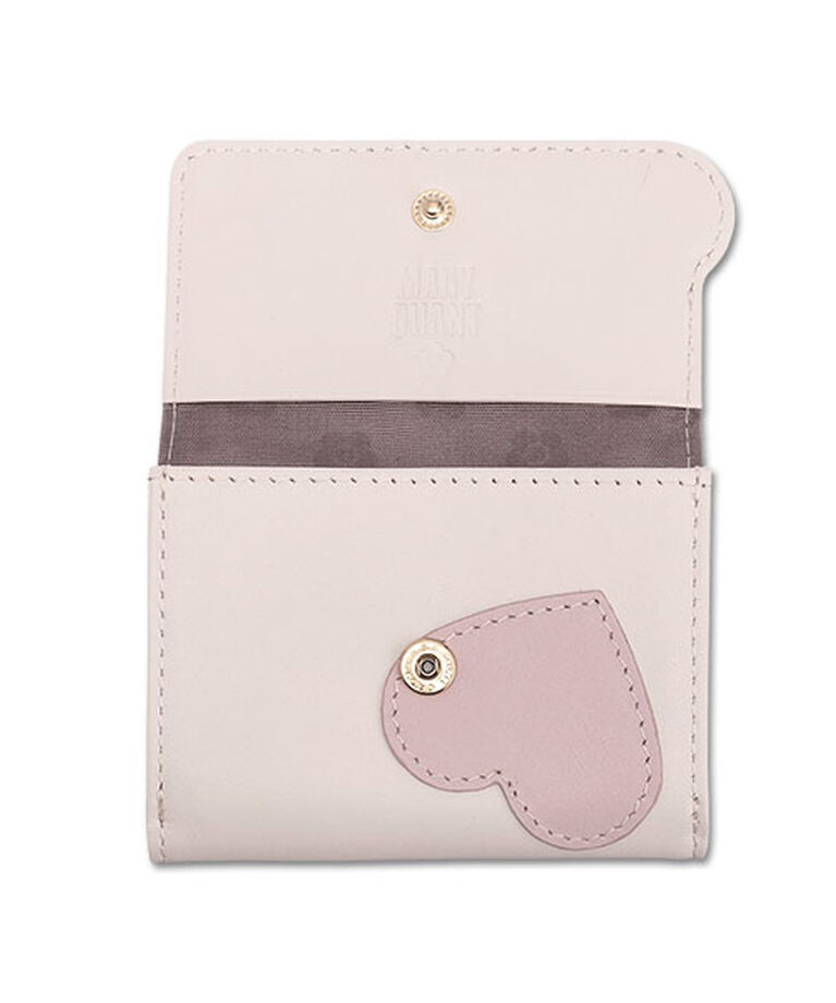MARY QUANT「ハートインサイド ミニウォレット」|財布|