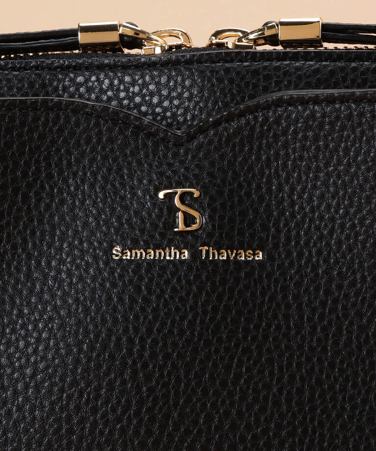 Samantha Thavasa「ウェーブデザインカッティングショルダーバッグ」|ショルダー・メッセンジャー|