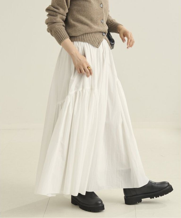 Plage「typewriter asymmetry スカート」|スカート|