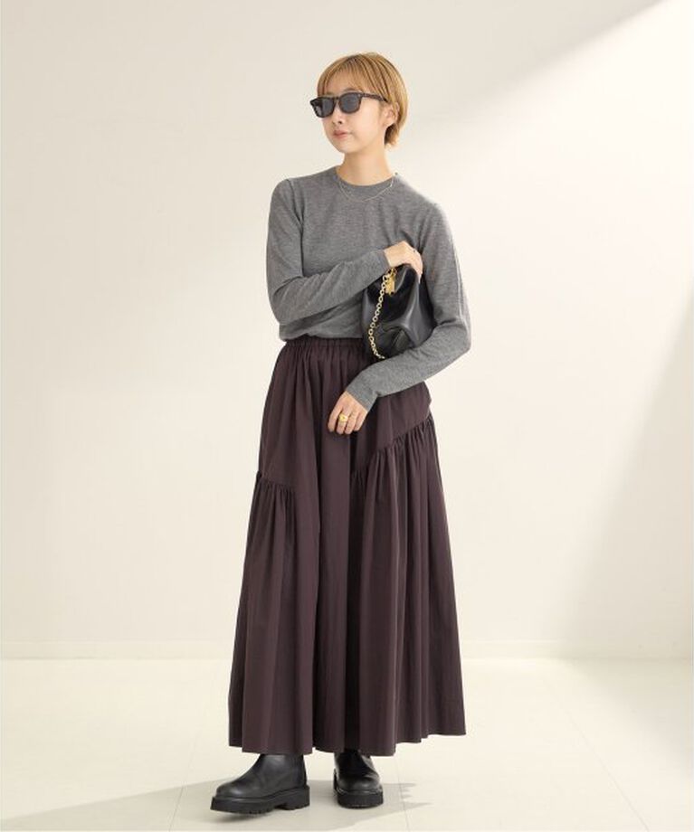 Plage「typewriter asymmetry スカート」|スカート|