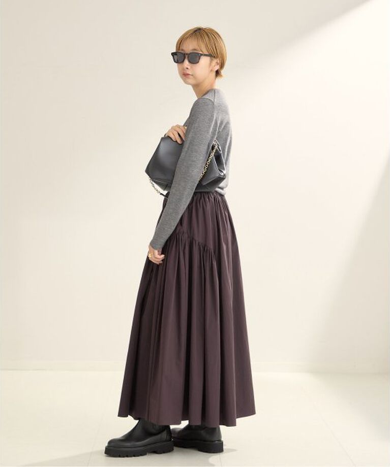 Plage「typewriter asymmetry スカート」|スカート|