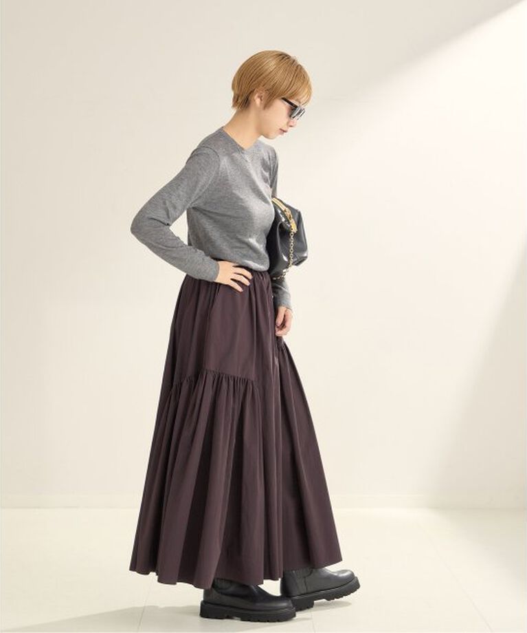 Plage「typewriter asymmetry スカート」|スカート|