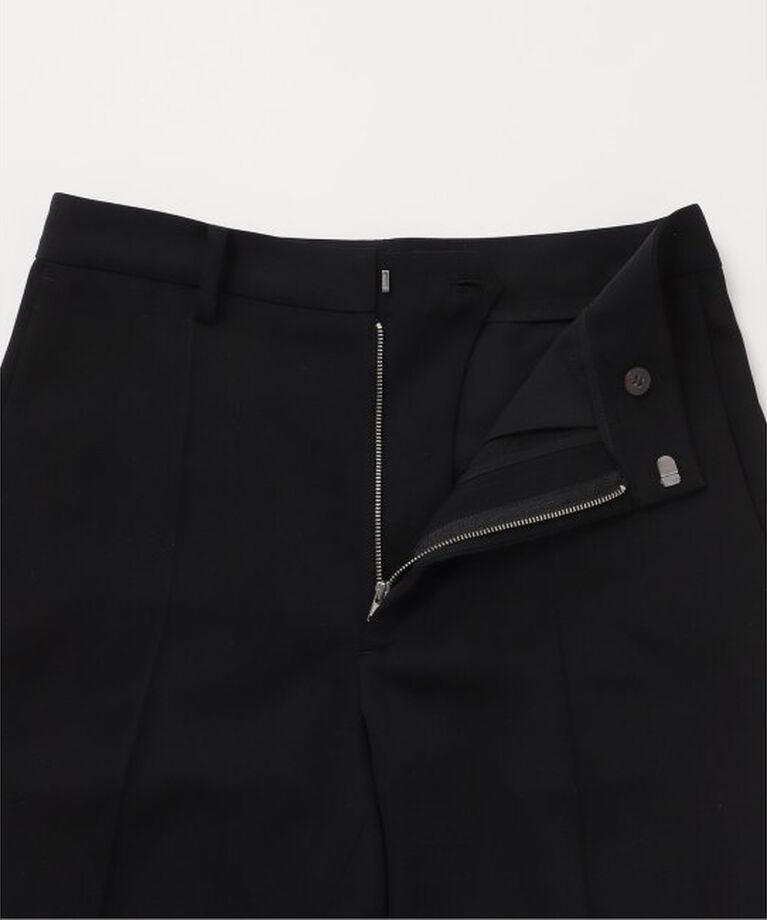 Plage「Matte Satin Semi Flare パンツ」|スラックス|