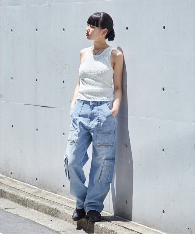Oriens JOURNAL STANDARD「《追加》デニム カーゴパンツ」|デニム|