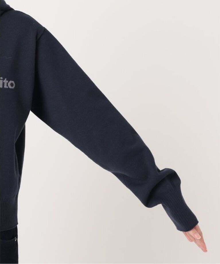 Oriens JOURNAL STANDARD「レタリングニットフーディ」|ニット・セーター|