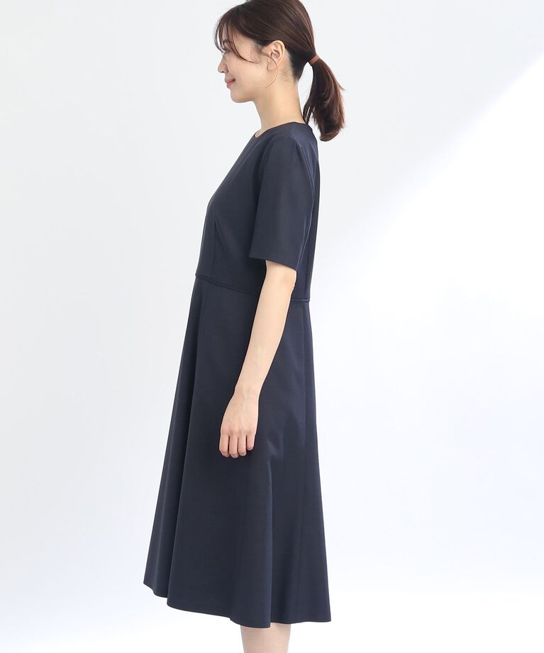 Reflect「【SALE／UVカット／洗える／セットアップ可能】フィット＆フレアワンピース」|ワンピース|