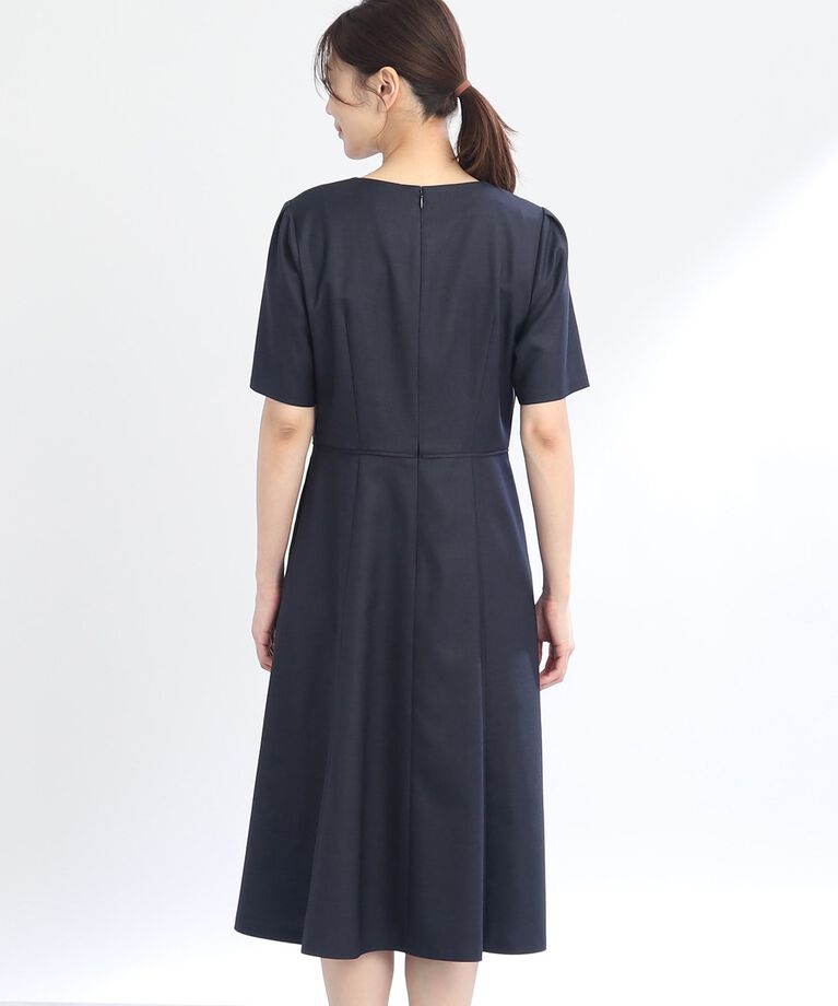 Reflect「【SALE／UVカット／洗える／セットアップ可能】フィット＆フレアワンピース」|ワンピース|