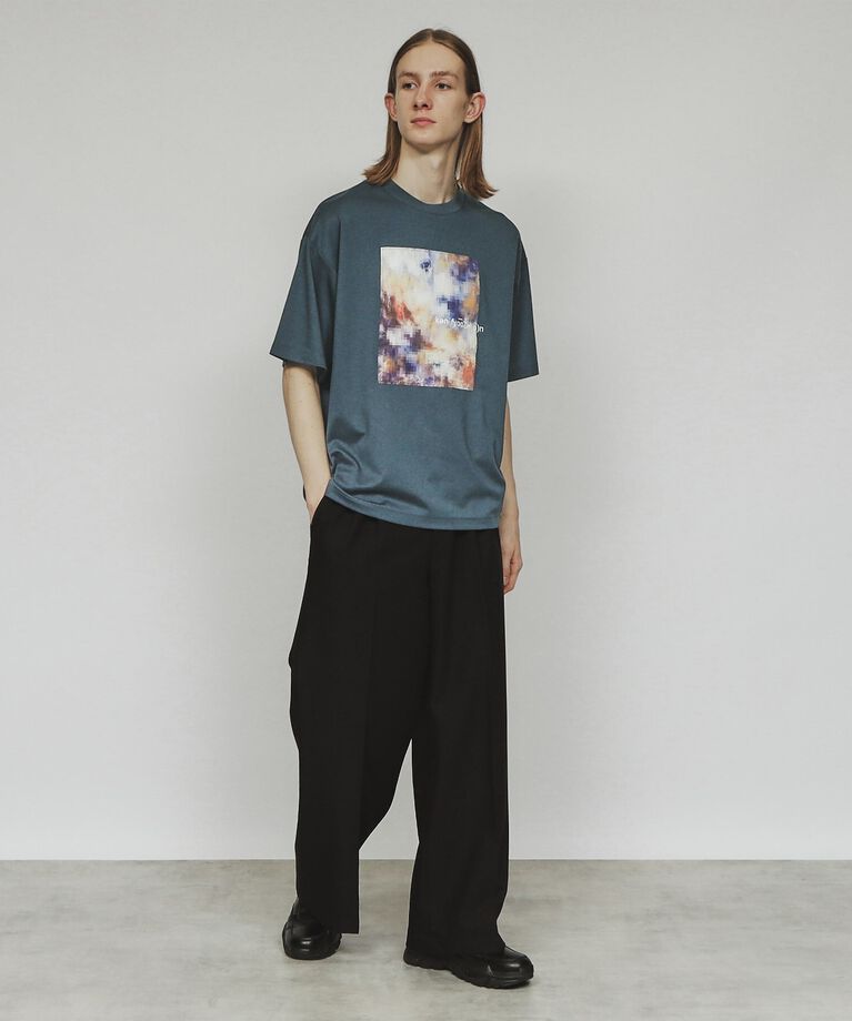 tk.TAKEO KIKUCHI「モザイクアブストTシャツ」|Tシャツ・カットソー|