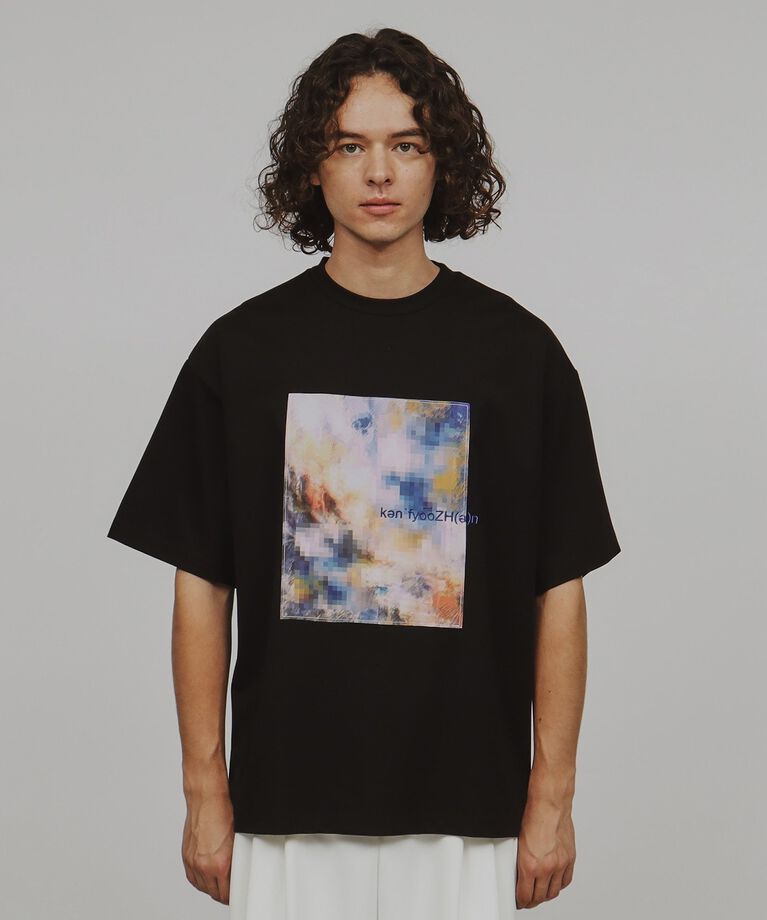 tk.TAKEO KIKUCHI「モザイクアブストTシャツ」|Tシャツ・カットソー|