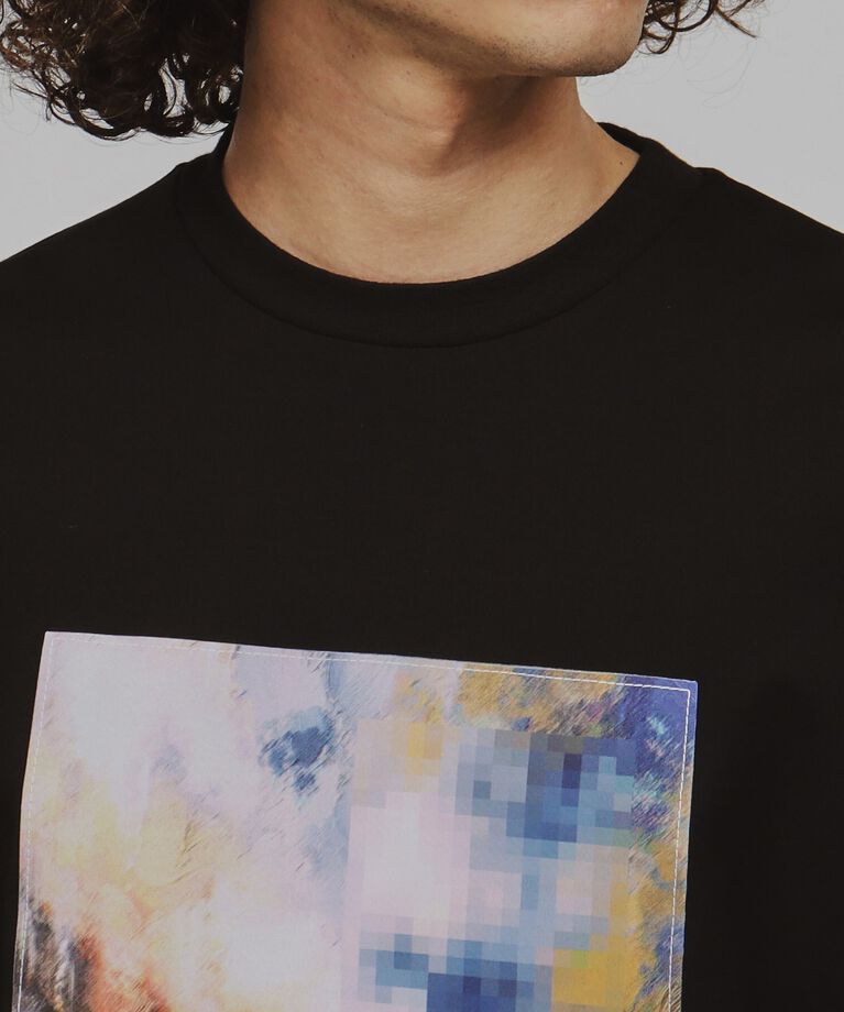 tk.TAKEO KIKUCHI「モザイクアブストTシャツ」|Tシャツ・カットソー|
